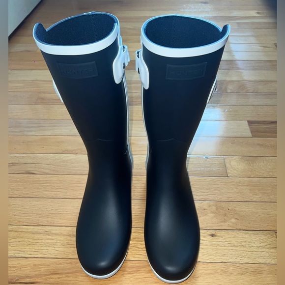 HUNTER REFINED SLIM FIT MID CALF BOOTS SIZE 6 - Picture 6 of 11